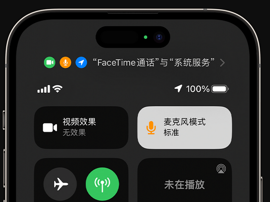 广阳苹果授权维修网点分享iPhone在通话时让你的声音更清晰 