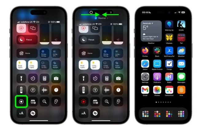 广阳苹果手机维修分享iPhone14录屏如何隐藏灵动岛和红色指示器 