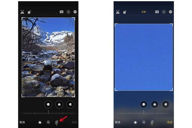 广阳苹果手机维修分享iPhone手机如何使用裁剪功能隐藏照片 
